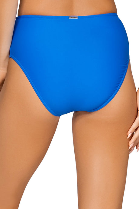 Back view of Sunsets Electric Blue High Road Bottom