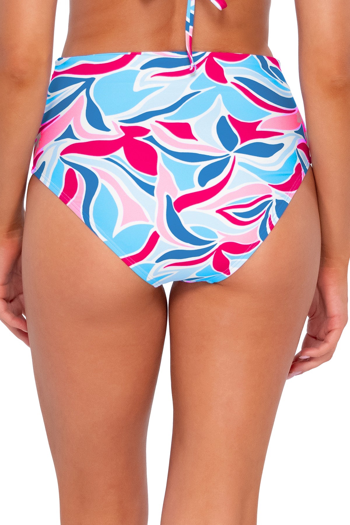 Sunsets Women's Swimwear Making Waves Capri High Waist Bikini Bottom