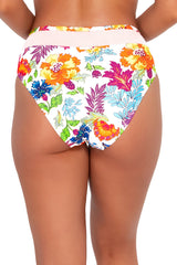 Sunsets Women's Swimwear Camilla Flora Annie High Waist Bikini Bottom