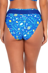 Sunsets Women's Swimwear Pineapple Grove Annie High Waist Bikini Bottom