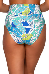 Back view of Sunsets Kailua Bay Hannah High Waist Bottom