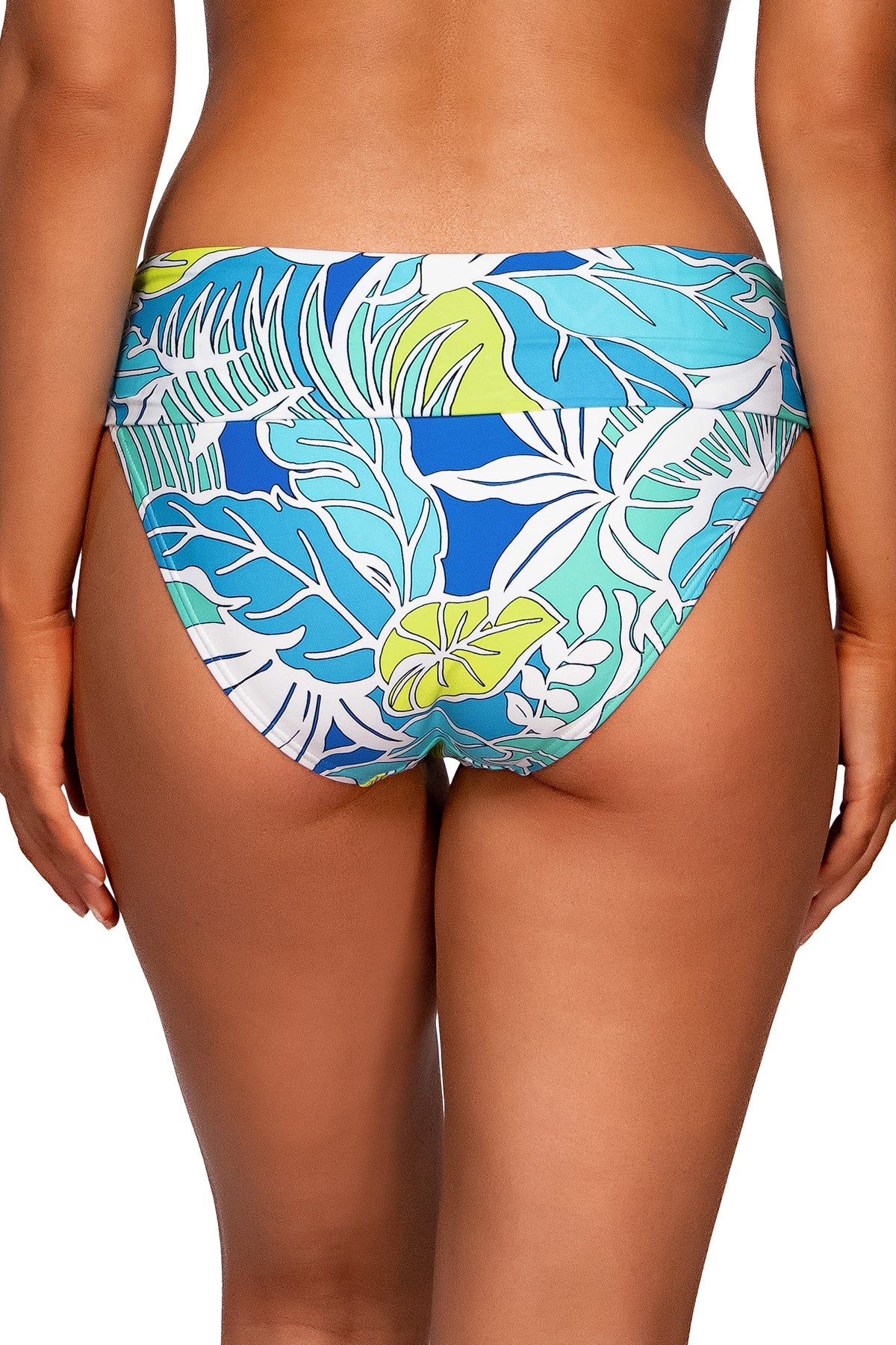 Sunsets Women's Swimwear Kailua Bay Hannah High Waist Bikini Bottom