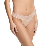 Organic Cotton High Rise Thong Lace Panties