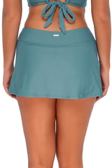 Sunsets Ocean Sporty Swim Skirt