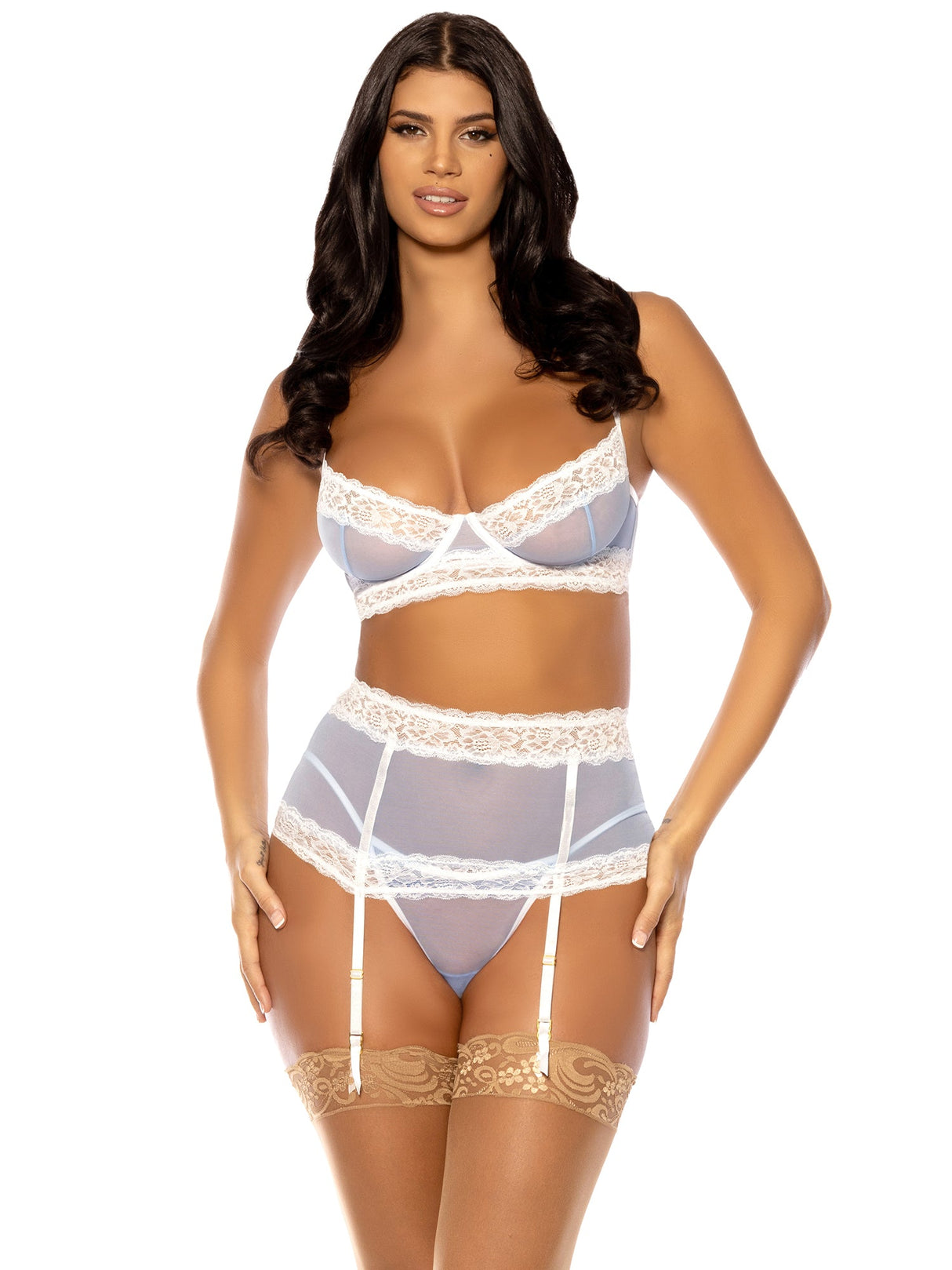 Bridal Morgan 3 Piece Bra Set