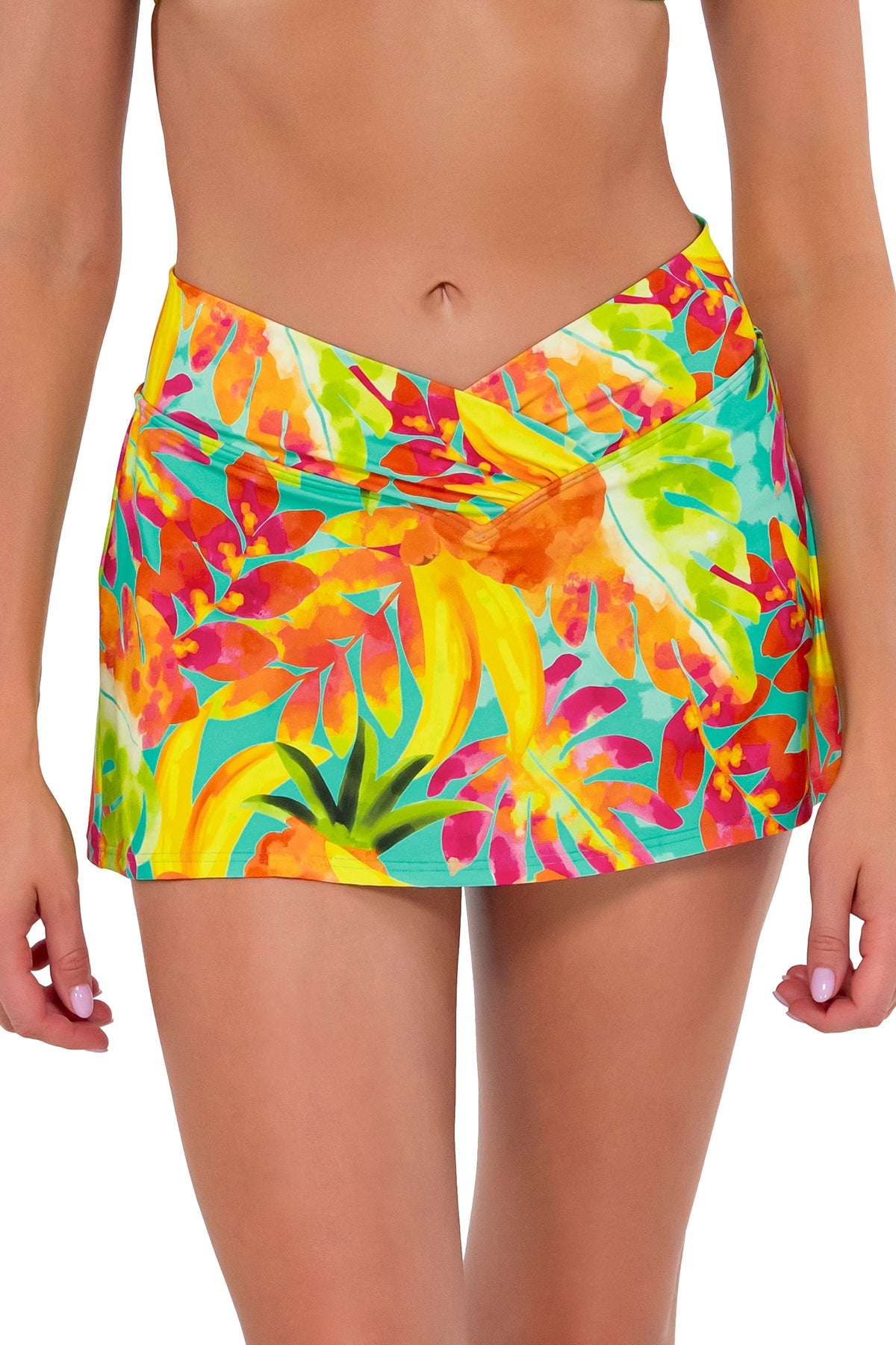 Sunsets Lush Luau Summer Lovin' Swim Skirt