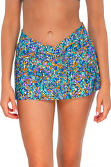 Sunsets Pansy Fields Summer Lovin' Swim Skirt