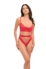 Serena Underwire Plus Size Teddy