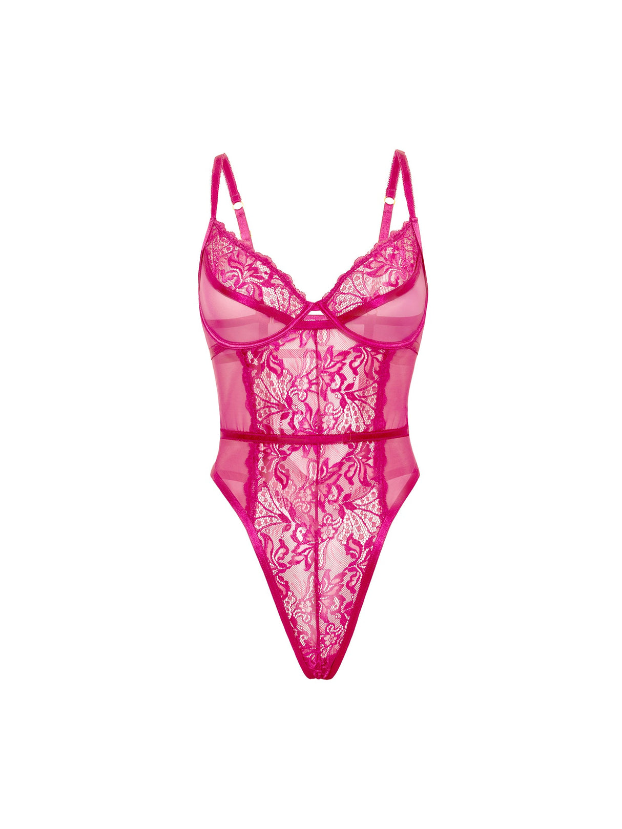 Julia Underwire Plus Size Teddy