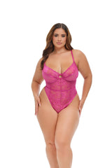 Julia Underwire Plus Size Teddy