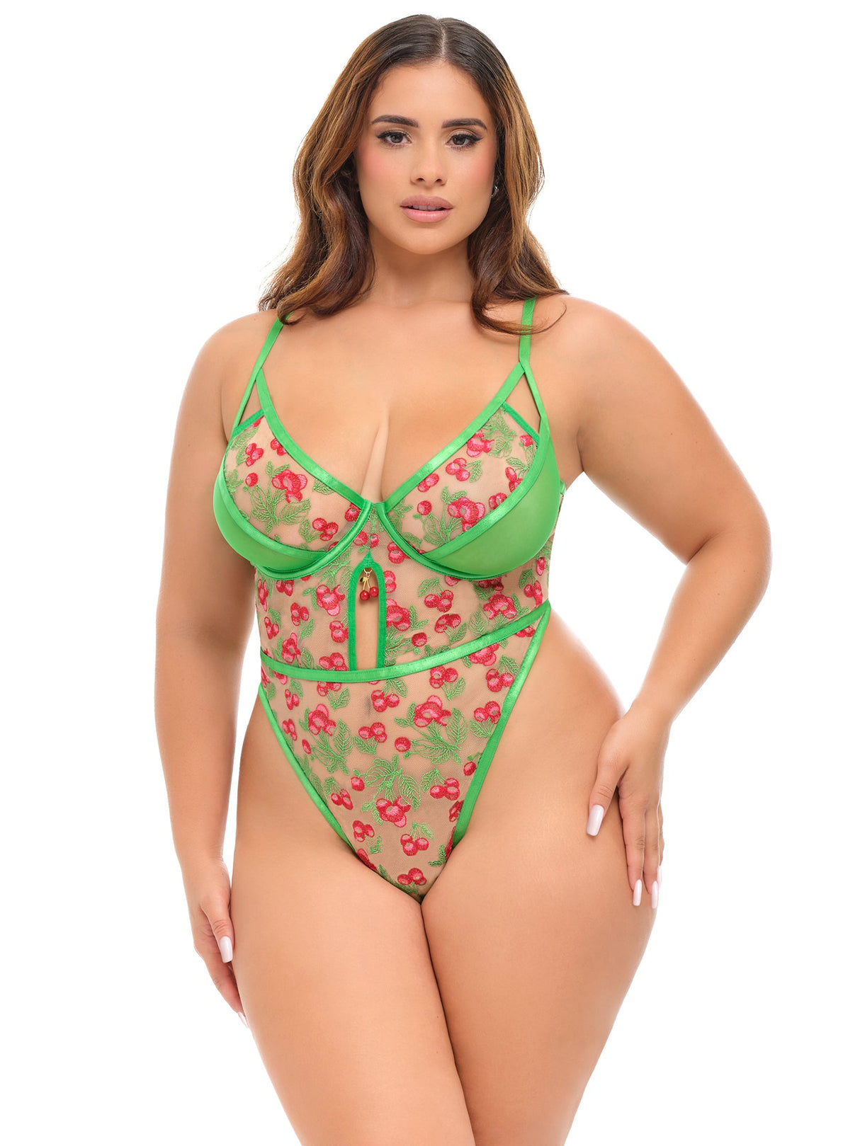 Cheri Underwire Plus Size Teddy