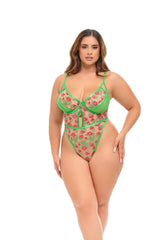 Cheri Underwire Plus Size Teddy