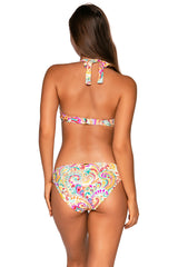 Back view of Sunsets Phoenix Muse Halter Top