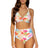 Front view of Sunsets Tropical Breeze Muse Halter Top