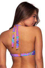 Back view of Sunsets Isla Bonita Muse Halter Top