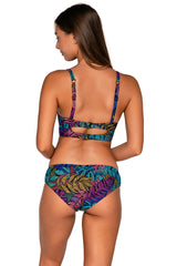 Back view of Sunsets Panama Palms Alana Hipster Bottom