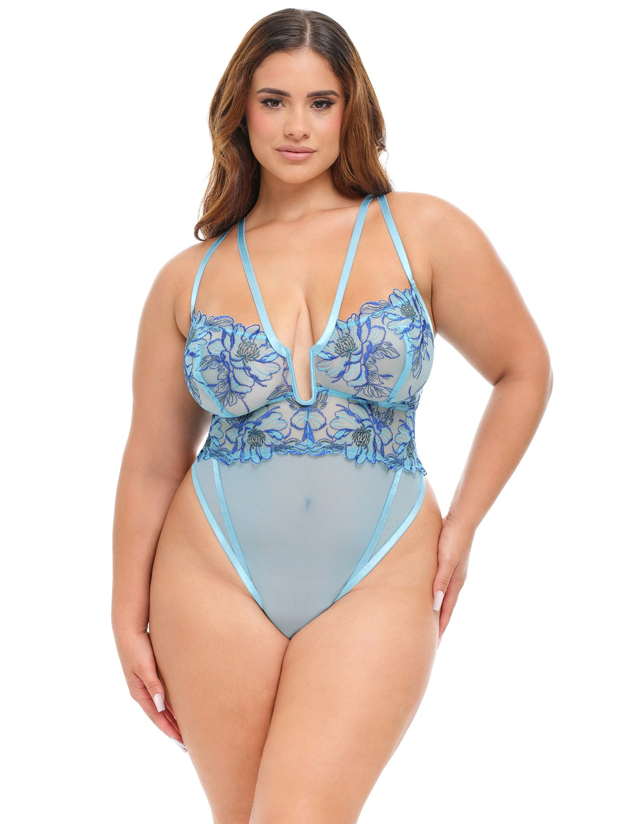 Emilia Soft Cup Plus Size Teddy