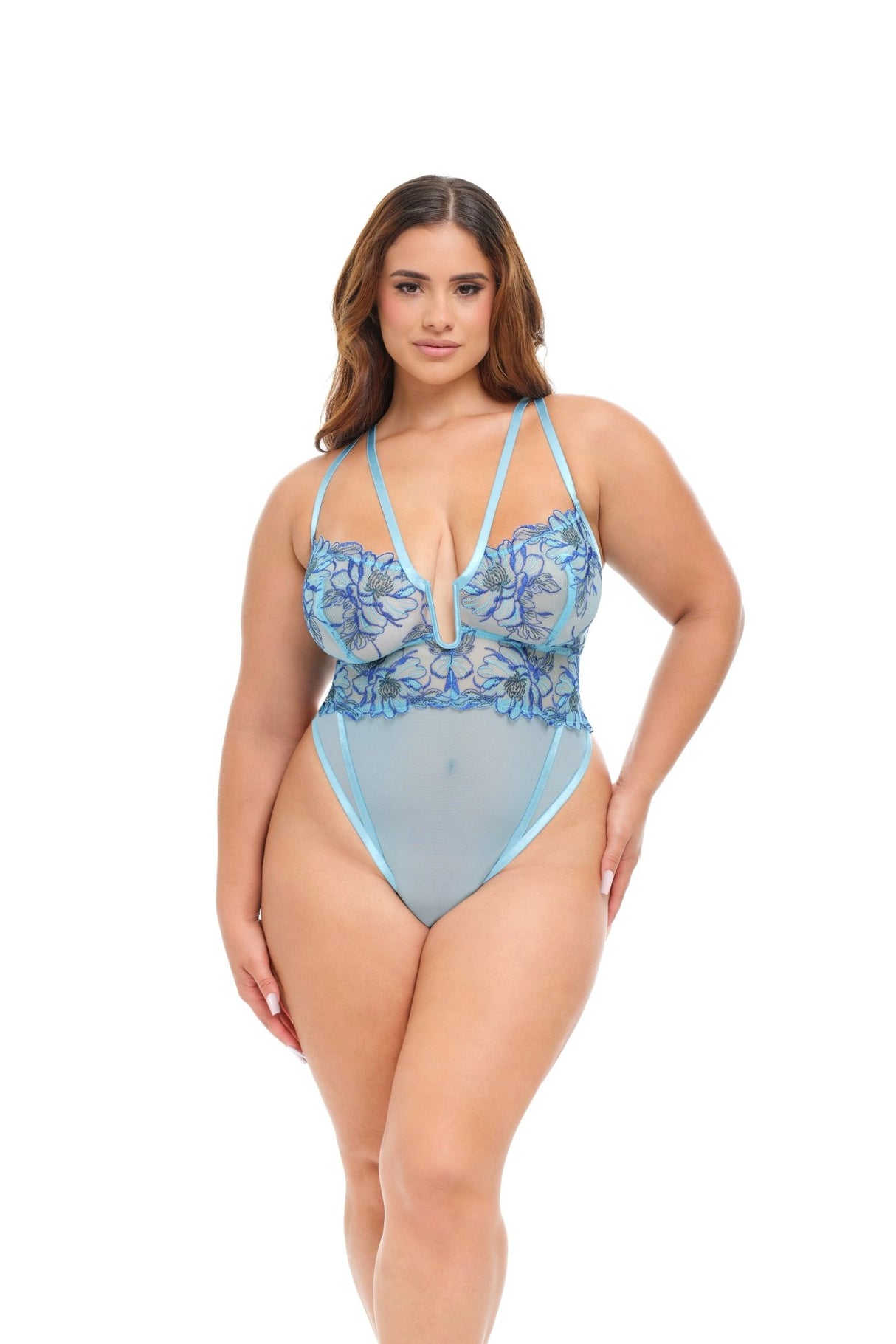 Emilia Soft Cup Plus Size Teddy