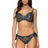 Front view of Sunsets Sunbloom Crossroads Underwire Top