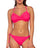 Front view of Sunsets Neon Pink Crossroads Underwire Top