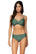 Front view of Sunsets Moss Crossroads Underwire Top