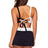 Back view of Sunsets Roll The Dice Summer Lovin Swim Skirt