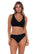 Sunsets Women's Swimwear Black Elsie Bikini Top