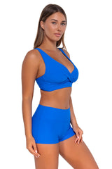 Sunsets Electric Blue Kinsley Swim Short