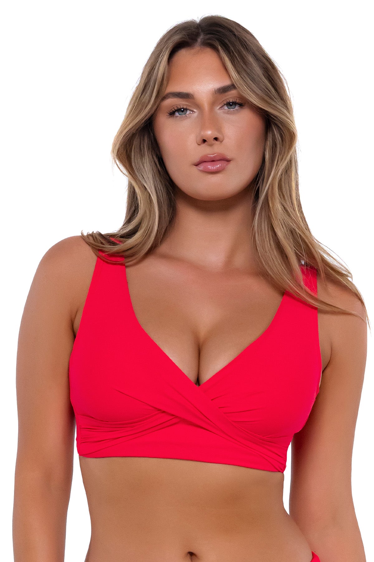 Sunsets Women's Swimwear Geranium Elsie Bikini Top