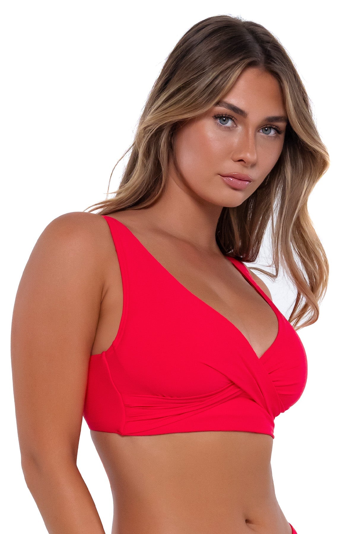 Sunsets Women's Swimwear Geranium Elsie Bikini Top