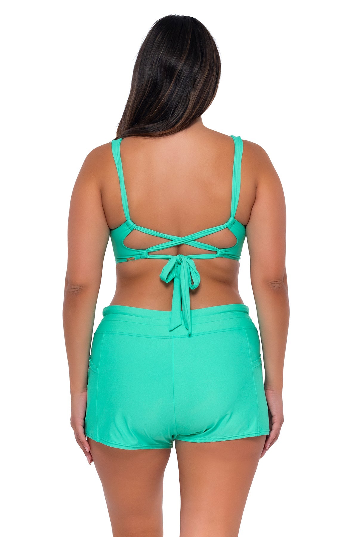 Sunsets Escape Mint Laguna Swim Short