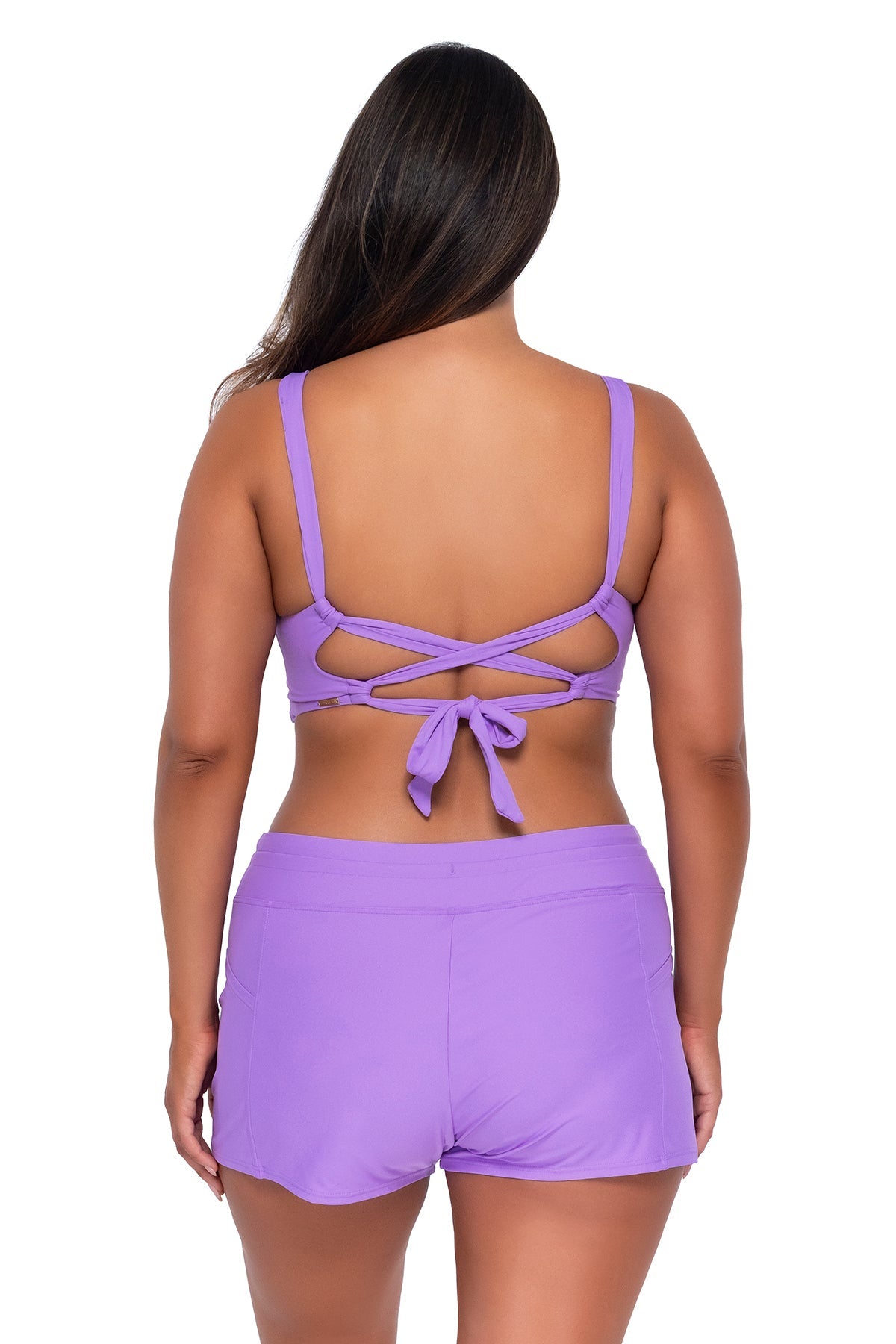 Sunsets Escape Passion Flower Laguna Swim Short