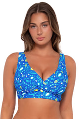 Sunsets Women's Swimwear Pineapple Grove Elsie Bikini Top