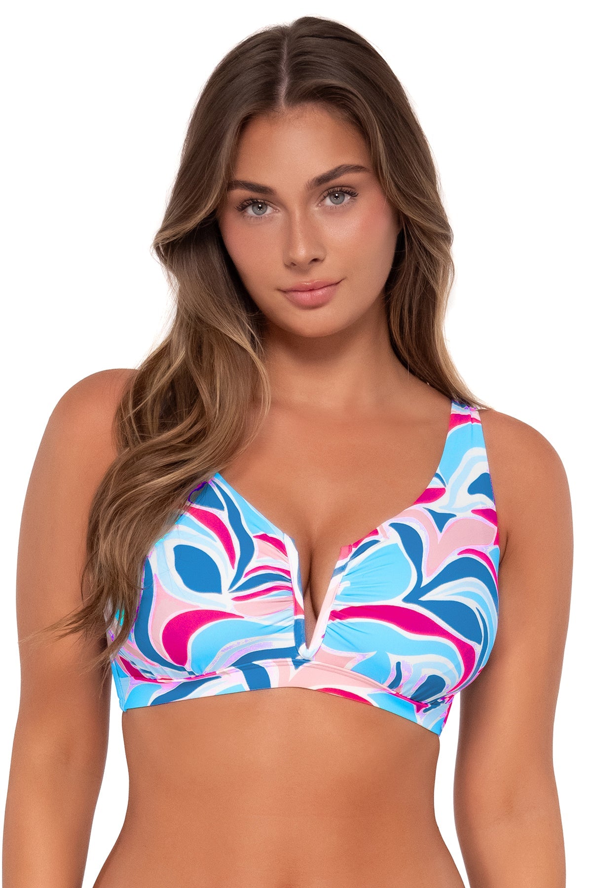 Sunsets Women's Swimwear Making Waves Vienna V-Wire Bikini Top