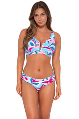 Sunsets Women's Swimwear Making Waves Vienna V-Wire Bikini Top