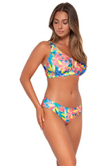 Sunsets Women's Swimwear Shoreline Petals Vienna V-Wire Bikini Top