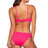 Back view of Sunsets Neon Pink Femme Fatale Hipster Bottom