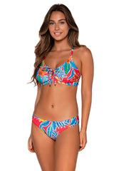 Side view of Sunsets Tiger Lily Femme Fatale Hipster Bottom