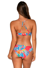 Sunsets Women's Swimwear Tiger Lily Kauai Keyhole Bikini Top