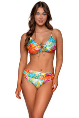 Front view of Sunsets Lotus Kauai Keyhole Top