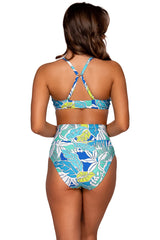 Back view of Sunsets Kailua Bay Hannah High Waist Bottom