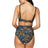 Back view of Sunsets Sunbloom Hannah High Waist Bottom