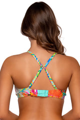 Sunsets Women's Swimwear Lotus Kauai Keyhole Bikini Top