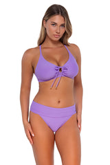 Sunsets Women's Swimwear Passion Flower Kauai Keyhole Bikini Top