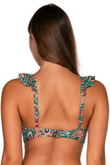 Back view of Sunsets Andalusia Willa Wireless Top