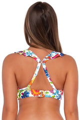 Sunsets Women's Swimwear Camilla Flora Willa Wireless Bikini Top