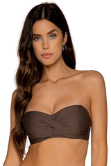 Sunsets Kona Iconic Twist Bandeau Top