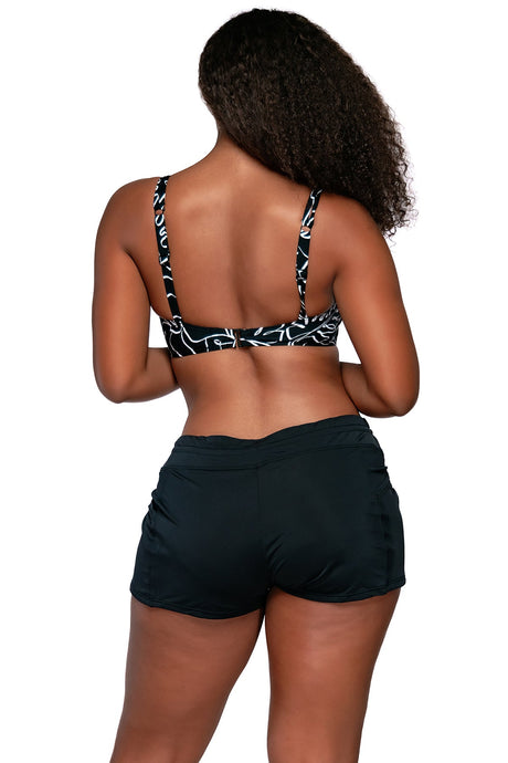 Back view of Sunsets Lost Palms Taylor Bralette Top