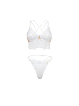 Indie Sheer Bustier Bra Set