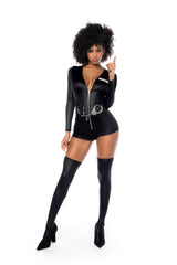 Women's Sultry Swat Officer Costume Mapale 60035